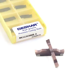 DESKAR MGGN200R-8 LF6018 Carbide Inserts Grooving Blades CNC Lathe Turning Tools