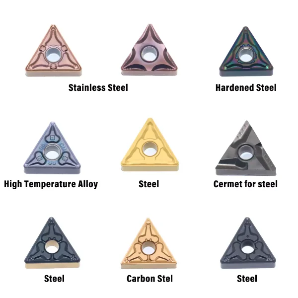 manufacturer indexable CNC carbide insert WNMG 080404 080408 lathe turning inserts tungsten carbide turning inserts