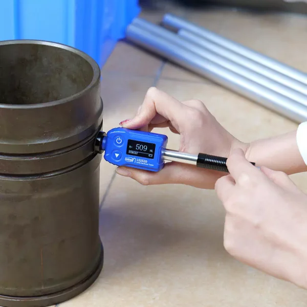 RTS LS252D Metal Durometer HL/HRC/HRB/HRA/HV/HB/HS Portable Leeb Hardness Tester Digital Durometer Hardness Tester
