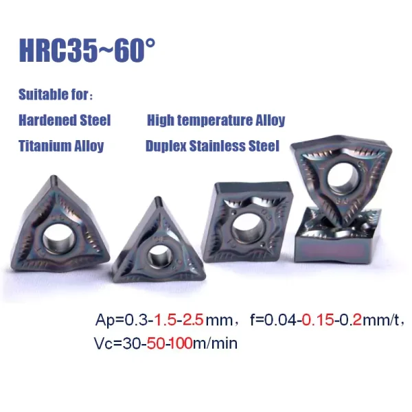 manufacturer indexable CNC carbide insert WNMG 080404 080408 lathe turning inserts tungsten carbide turning inserts