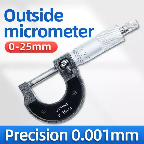 High Precision 0.001 Outer Diameter Micrometer