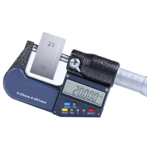 0-25mm digital micrometer 0.001mm electronic micrometer caliper gauge chrome plated outer diameter micrometer