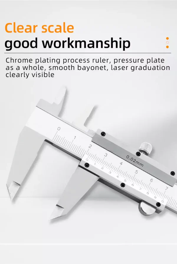Stainless Steel Locking Screw Caliper