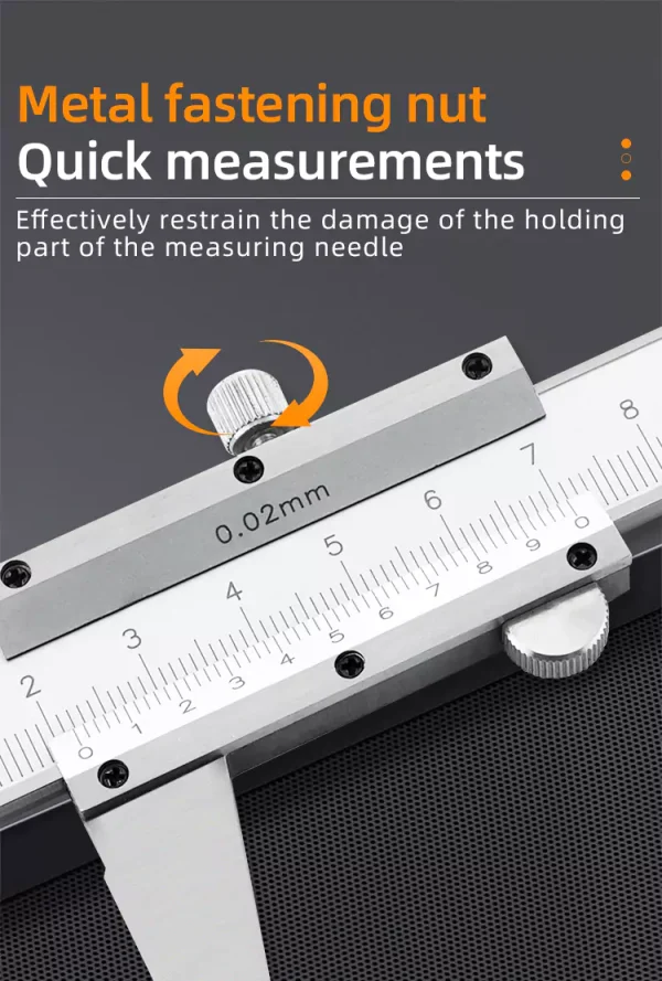 Stainless Steel Locking Screw Caliper