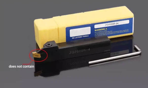 CNC Groove Cutter Cutting Tool Bar ZQ2020R/2525R-3-4 Single Head External Cutting Tool Lathe Tool Groove Cutter
