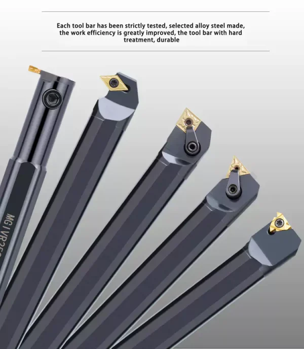 CNC Lathe Machine Turning Internal Tool Holder Boring Bar S Type MWLNR MWLNL for WNMG Insert