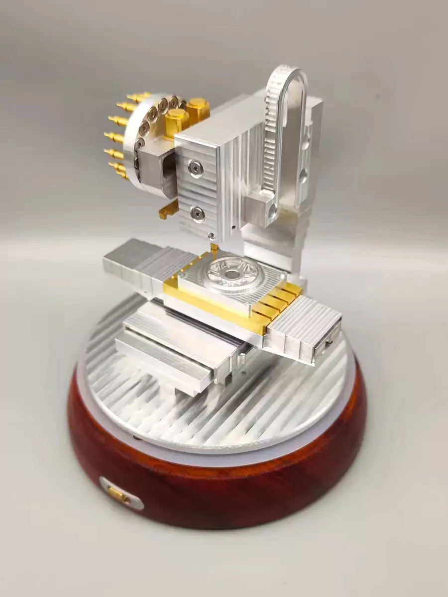 Mini milling machine model Simulation mechanical milling machine machine tool desktop crafts